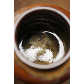 十三代 亀井味楽 高取茶入 十四代識箱　P325 