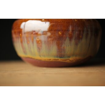 十三代 亀井味楽 高取茶入 十四代識箱　P325 