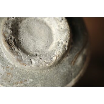 李朝初期 高麗陶器 三島手盃/茶入　P326 