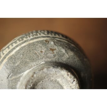 李朝初期 高麗陶器 三島手盃/茶入　P326 