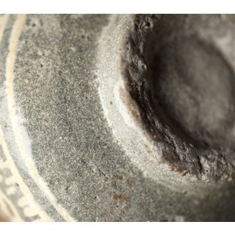 李朝初期 高麗陶器 三島手盃/茶入　P326 