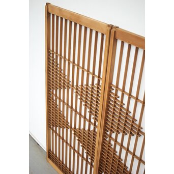 幾何学組子 書院 4枚1組　R0153 