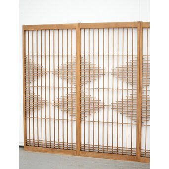 幾何学組子 書院 4枚1組　R0153 