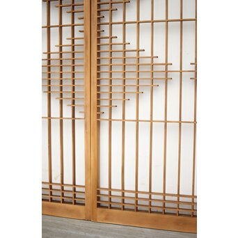 幾何学組子 書院 4枚1組　R0153 