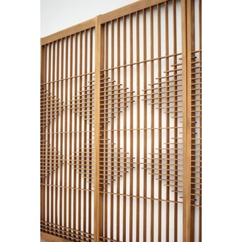 幾何学組子 書院 4枚1組　R0153 