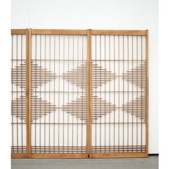 幾何学組子 書院 4枚1組　R0153 