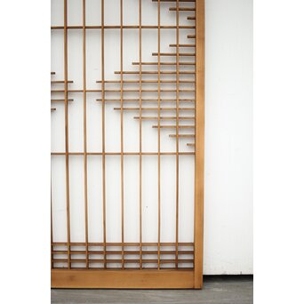 幾何学組子 書院 4枚1組　R0153 