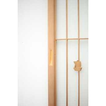 三保の松原 富士 ガラス入書院 2枚1組　R0154 