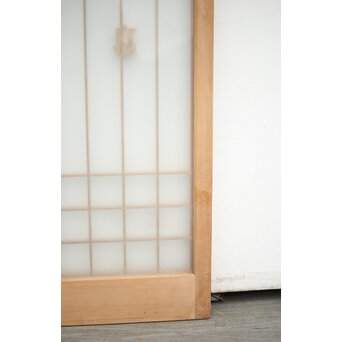 三保の松原 富士 ガラス入書院 2枚1組　R0154 