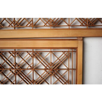 片身替 小型組子天袋引戸 4枚1組　R0155 