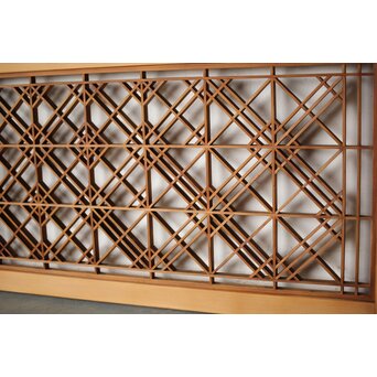 片身替 小型組子天袋引戸 4枚1組　R0155 