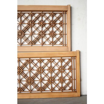 片身替 小型組子天袋引戸 4枚1組　R0155 