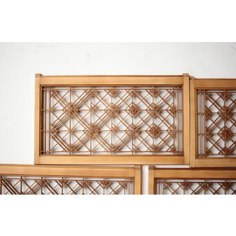 片身替 小型組子天袋引戸 4枚1組　R0155 