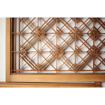 片身替 小型組子天袋引戸 4枚1組　R0155 