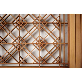 片身替 小型組子天袋引戸 4枚1組　R0155 