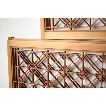 片身替 小型組子天袋引戸 4枚1組　R0155 