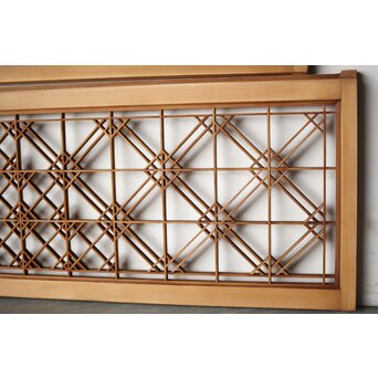 片身替 中型組子天袋引戸 4枚1組　R0156 