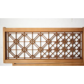 片身替 中型組子天袋引戸 4枚1組　R0156 