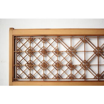 片身替 中型組子天袋引戸 4枚1組　R0156 