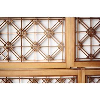 片身替 中型組子天袋引戸 4枚1組　R0156 