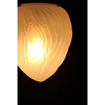 雫型 オパールセントガラス照明　A008 