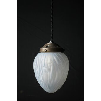 雫型 オパールセントガラス照明　A008