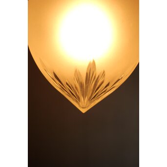 雫型 切子電笠照明　A009 