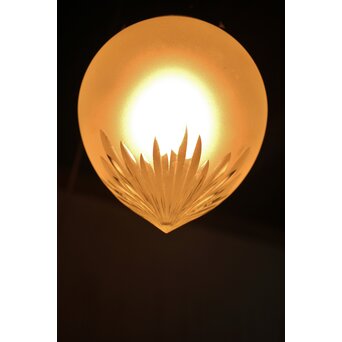 雫型 切子電笠照明　A009 