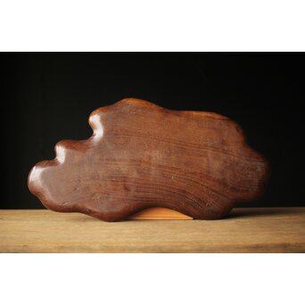 時代 桑蓮煎茶盆　X340 