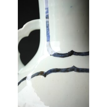 未完 絵付前 ひしゃげ古伊万里大花瓶　P328 