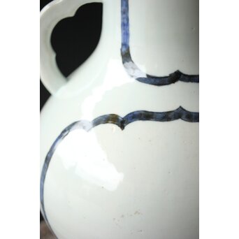 未完 絵付前 ひしゃげ古伊万里大花瓶　P328 