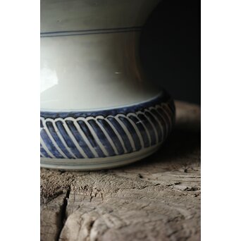 未完 絵付前 ひしゃげ古伊万里大花瓶　P328 