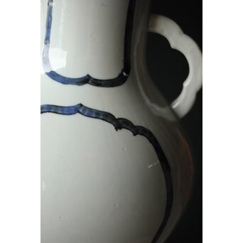 未完 絵付前 ひしゃげ古伊万里大花瓶　P328 