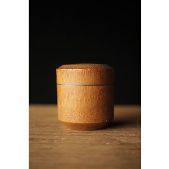 黒田正玄作 竹根茶入/中次　U276 