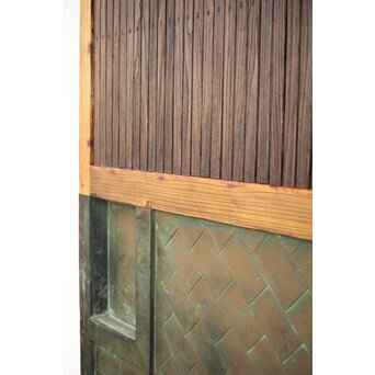 銅張 格子蔵戸　W062Y 