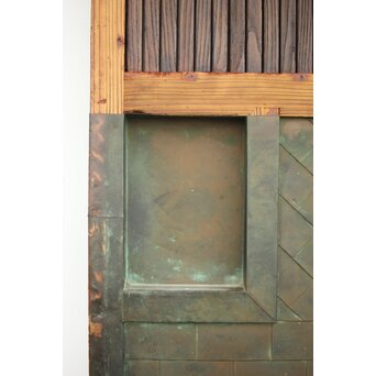 銅張 格子蔵戸　W062Y 