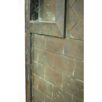 銅張 格子蔵戸　W062Y 