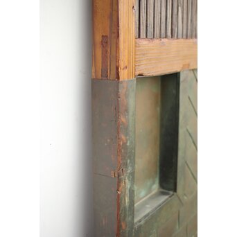 銅張 格子蔵戸　W062Y 