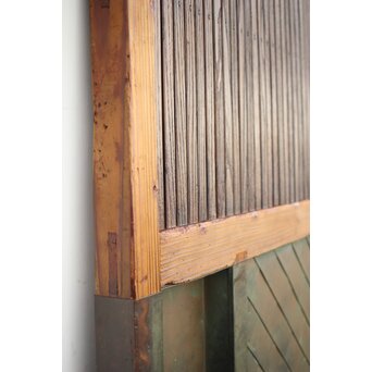 銅張 格子蔵戸　W062Y 