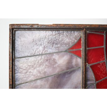 鉄枠 ステンドグラス　Y036YD 