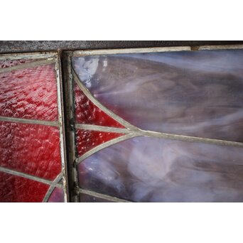 鉄枠 ステンドグラス　Y036YD 