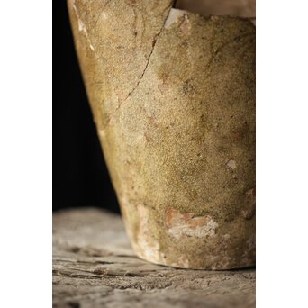 古瀬戸 灰釉劃花文瓶子　P331 