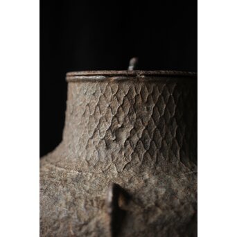 江戸名越家七代 名越一釜斎/昌明 大磯釜　M306 