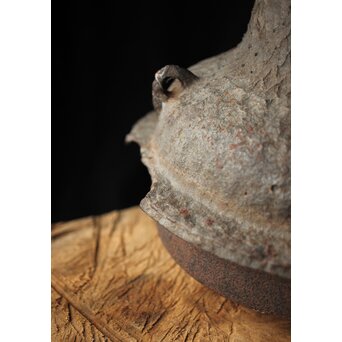 江戸名越家七代 名越一釜斎/昌明 大磯釜　M306 