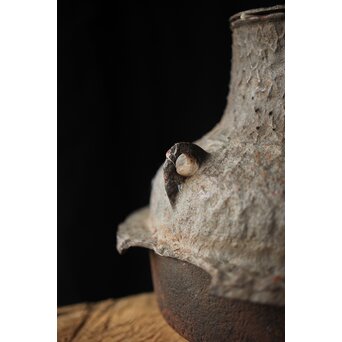 江戸名越家七代 名越一釜斎/昌明 大磯釜　M306 