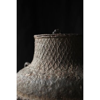 江戸名越家七代 名越一釜斎/昌明 大磯釜　M306 