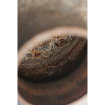 江戸名越家七代 名越一釜斎/昌明 大磯釜　M306 