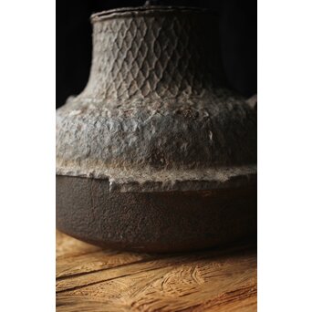 江戸名越家七代 名越一釜斎/昌明 大磯釜　M306 