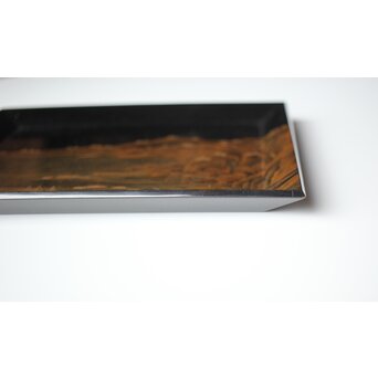 研出蒔絵 四方香盆　Q297 