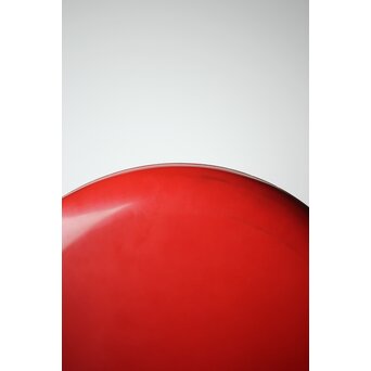 本堆朱彫 不動明王図 大皿　Q298 